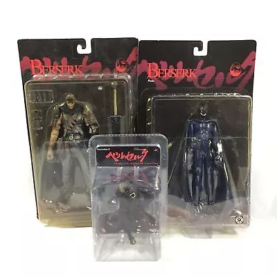 Berserk Art Of War Femto & Zod & Guts Black Figure Set Of 3 From Japan Unused • $552.09