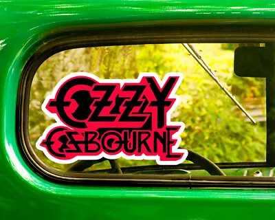 2 OZZY OSBOURNE DECALs Sticker Bogo For Car Window Bumper Laptop Free Shipping • $3.95