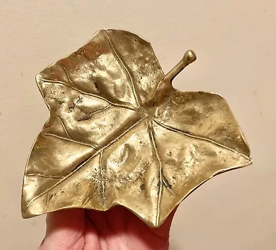 $45 • Buy Virginia Metalcrafters IVY LEAF Tray “MY OLD KENTUCKY HOME” (3-1) VA VMC Brass