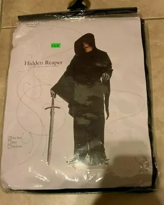 Underwraps Hidden Grim Reaper Costume Adult NEW In Retail Packaging 1 Size • $39.95