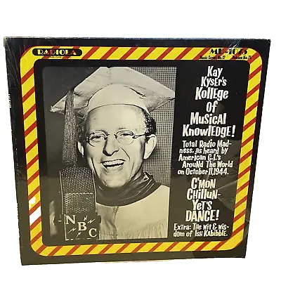 Kay Kyser's Kollege Of Musical Knowledge! (Vinyl 1977) Radiola MR-1075 VG+ LP • $12
