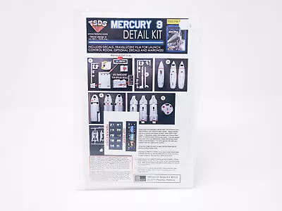 1/350 TSDS Mercury 9 Rocket Decals & Clear Film Detail Set - 123 For Pegasus Kit • $18.99