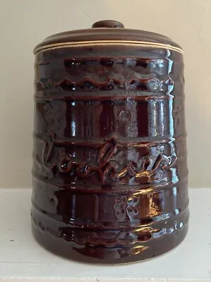 Marcrest Stoneware Daisy Dot Cookie Jar With Lid  USA • $22