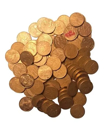 Brazilian 25 Centavos Lot ≈ 95 Coins Brazil • $15