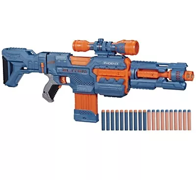 $71.99 • Buy Nerf Elite 2.0 Phoenix CS-10 Motorised Blaster Dart Gun + 20 Darts