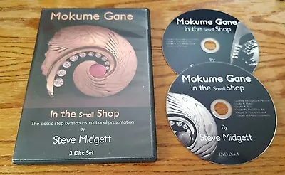 Mokume Gane In The Small Shop By Steve Midgett (DVD) Metalworking Art How To • $119.99