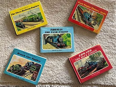 Thomas The Tank Engine Railway Series Books Rev.W.Awdry Vintage 1980s Bundle X5 • £10