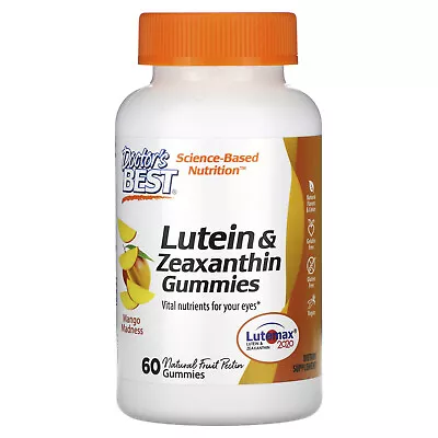 Lutein & Zeaxanthin Gummies Mango Madness 60 Gummies • $22.57