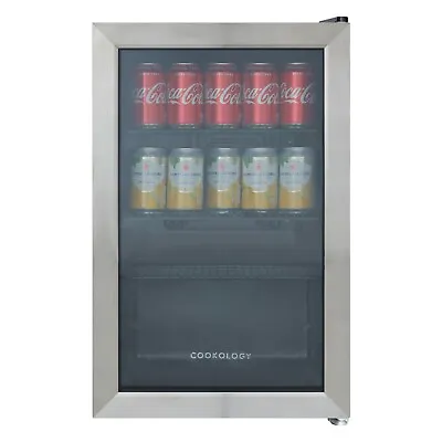 £199.99 • Buy Cookology CBC70SS 70L Under Counter Drinks Fridge | Wine & Beverage Cooler