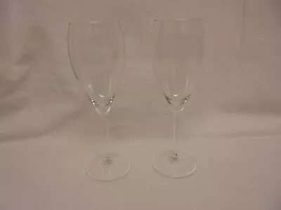 Vintage Pair Of Dartington Crystal Wine Glass - Marlowe? • £11.99