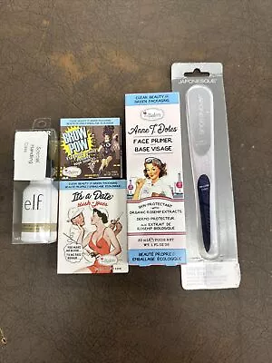 Makeup/Booster Drops/Nail File-Lot Of 5 Items- TheBalm Elf & Japonesque- NEW • $7.50