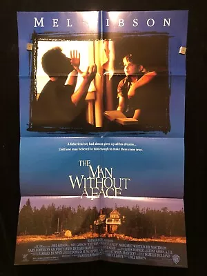 The Man Without A Face 1993 One Sheet Movie Poster Mel Gibson • $1.99