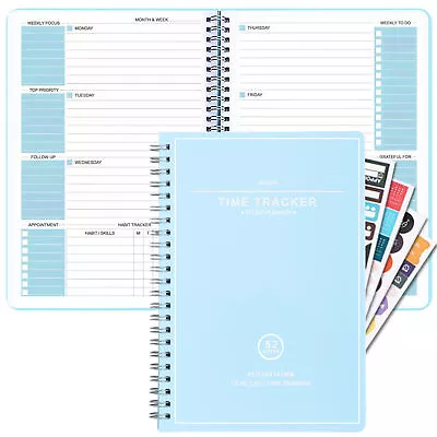 2024 Weekly Planner Agenda Notebook Planner Pouch Office Supplies Stationery • $18.09