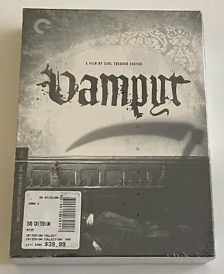 Vampyr (DVD 1932) Criterion Collection BRAND NEW! • $24.99