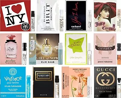 12 Piece Designer Fragrance Samples For Women Vials Most Popular • $27.75