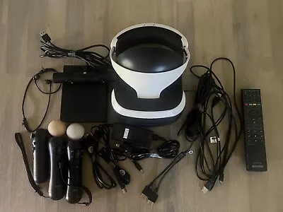 $450 • Buy PS4 VR Bundle-VR Headset-PS Camera-Move Controllers X 2