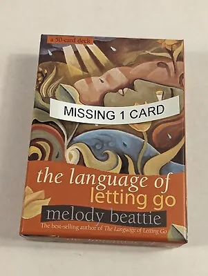 The Language Of Letting Go Cards Melody Beattie Healing Energy Of God & Universe • $5