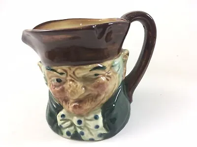 Vintage Marutomoware Hand Painted  Character Toby Jug  Creamer Pitcher  JAPAN • £14.25