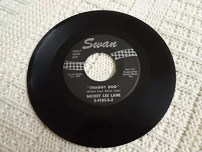 Mickey Lee Lane  Shaggy Dog/oo-oo  Swan 4183 Black Label • $9.99