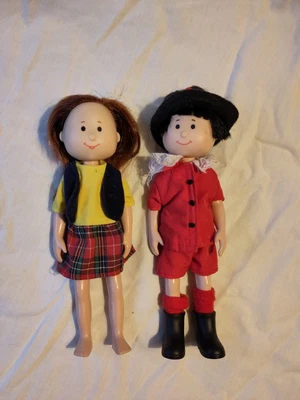 £25 • Buy Eden Toys Vintage Madeline & Friends Dolls, Pepito And Chloe Figures + Outfits 