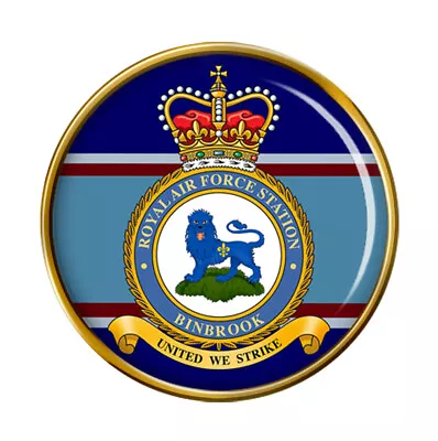 RAF Station Binbrook Pin Badge • £5.50