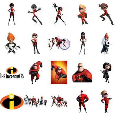 £2.77 • Buy The Incredibles, Iron On T Shirt Transfer. Choose Image And Size