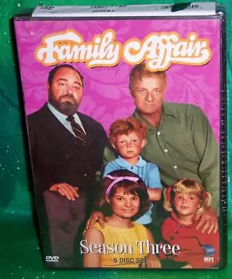 $16.95 • Buy Brand New Family Affair Complete Third 3rd Season 3 Three Tv 5 Disc Dvd Set 1968