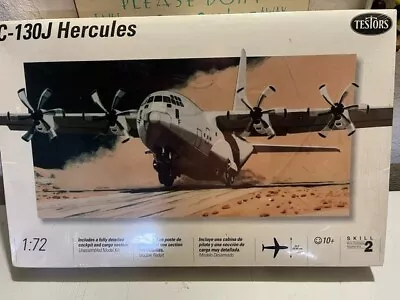 Testors Lockheed C-130J Hercules 1:72 Aircraft Model • $63