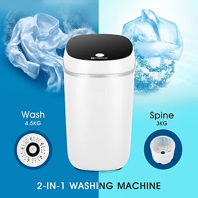 £79.99 • Buy 4.5kg Mini Portable Washing Machine Compact Laundry Washer Spin Dryer Baby Dorms