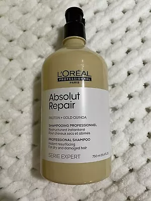 £19 • Buy L'Oreal Professionnel Serie Expert Absolut Repair Gold Shampoo 750ml, New