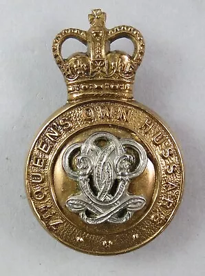 Military Q/C Cap Badge 7th Queen's Own Hussars British Army Cavalry • £5.50