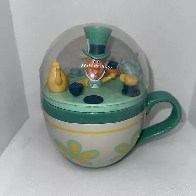 NWT 2022 Disney Parks Alice In Wonderland Mad Tea Party Mad Hatter Mug Fast Ship • $39.99