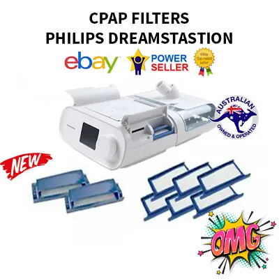 $4.99 • Buy Filters Suitable For Philips Respironics Dreamstation, Aussie 