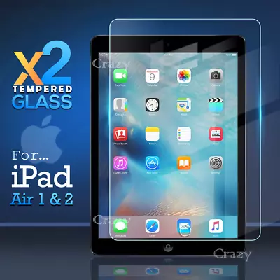 For Apple IPad 10th 9th 8th 7th 6th 5th 4th Gen Tempered Glass Screen Protector • £4.75