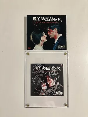 My Chemical Romance Autographed Three Cheers For Sweet Revenge Gerard Way CD • $389.99