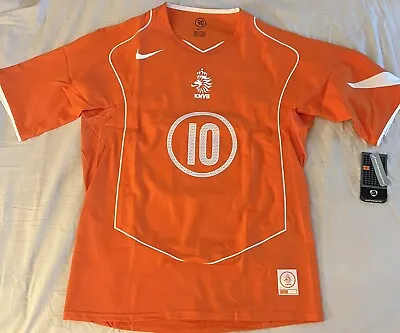 Nike 90 V. Nistelrooy KNVB Netherlands National Team Home Soccer Jersey. Adult L • $161.50