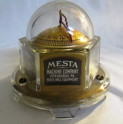 1923 Mesta Machine Co Mova Products Thermometer Mint • $1450