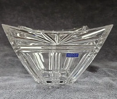 Marquis By Waterford Crystal Bowl ODYSSEY Square Cut Bowl 7.5  Square • $19.99