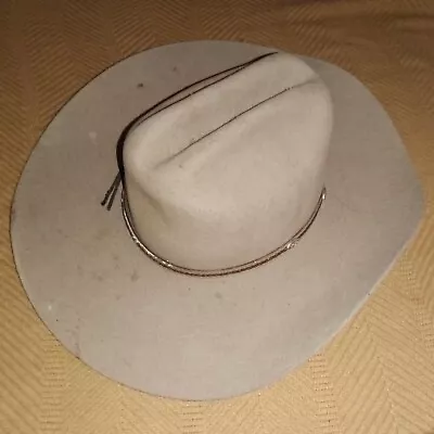 Cody James Vintage Western Hat 3X Wool Blend Tan Sz 6 7/8 Or 55 Cm • $21