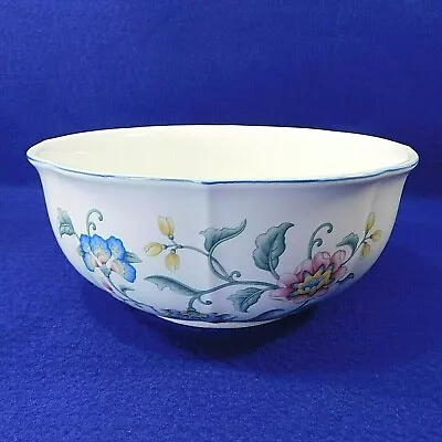 Vintage Villeroy & Boch Serving Bowl Vegetable Round DELIA Porcelain W. Germany  • $38.50