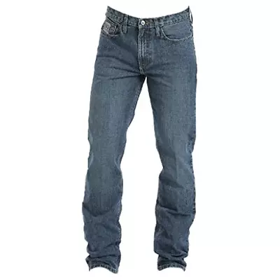 Cinch Men's Silver Label Straight Leg Jeans Indigo 38W X 32L • $35