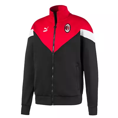 AC Milan Football Jacket (Size S) Men's Puma Track FZ Jacket - New • £29.99