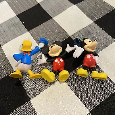 Disney MICKEY MOUSE Figure Lot Mickey And  Donald • $10