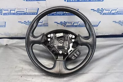 2006 2007 Honda S2000 Ap2 F22c Oem Black Leather Steering Wheel Assy #3357 • $249.99