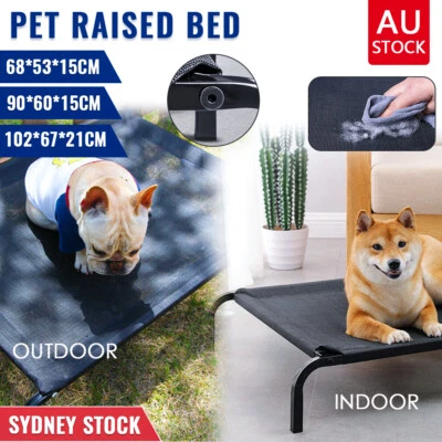 $10.79 • Buy  Elevated Pet Bed Dog Puppy Cat Trampoline Hammock Raised Heavy Duty Extra Large