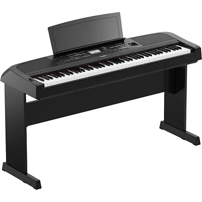 $1019.98 • Buy Yamaha DGX-670 88-Key Portable Grand Piano With Stand Black