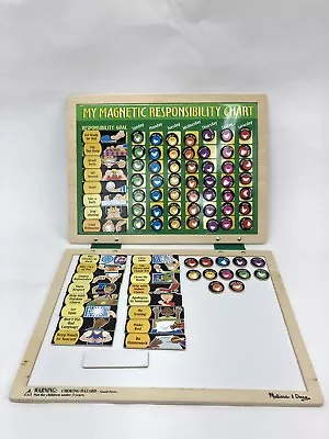 Melissa & Doug - My Magnetic Responsibility Chart Behavior & Chore Goals • $12