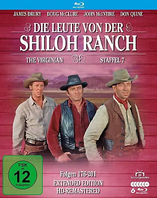 THE VIRGINIAN - SEASON 7 - Blu Ray Region FREE - Episodes 176 - 201  James Drury • $68.88