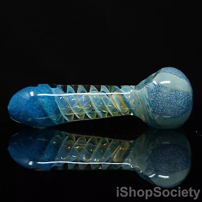 5  Tornado Vortex Tobacco Smoking Pipe Thick Collectible Glass Pipes - P448D • $15.99