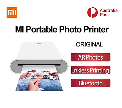$166.80 • Buy Xiaomi MI Portable Photo Printer Mini Pocket Photo Printer Wireless 400dpi ZINK